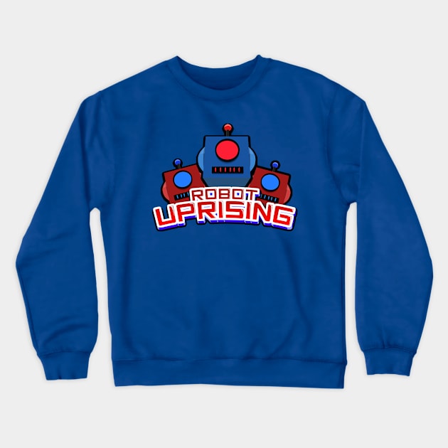 Robot Uprising Crewneck Sweatshirt by Acdramon